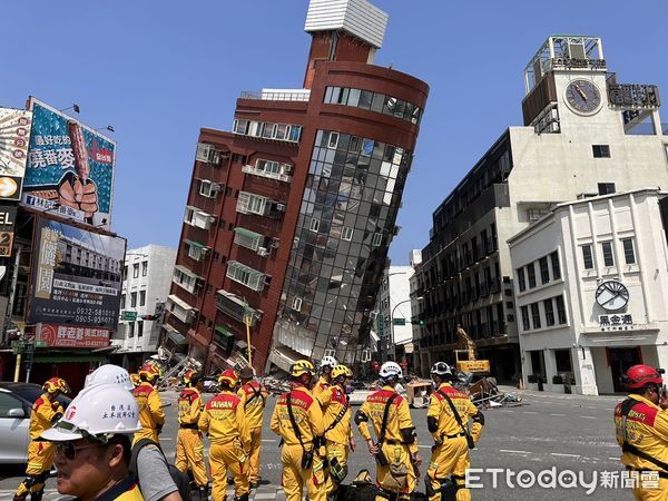 ▲▼內政部長林右昌下午抵達花蓮勘災。（圖／內政部提供）