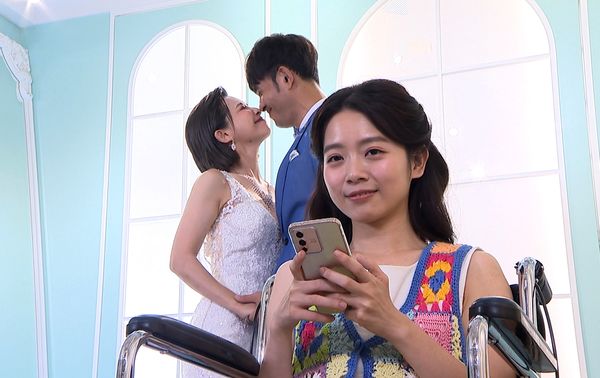 ▲三立八點台劇《一家團圓》程雅晨演活橫刀奪愛心機「婊」妹。(圖/三立提供)