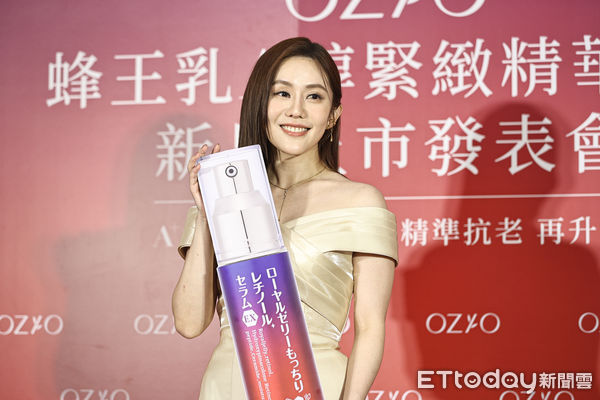 ▲王宇婕代言OZIO新品上市發表會。(圖/記者林敬旻攝)