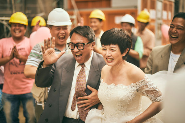 ▲《做工的人》游安順、李銘順、薛仕凌，苗可麗飾演工地最強大嫂「昌嫂」。（圖／公視提供）