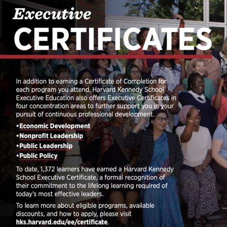 ▲▼哈佛大學甘迺迪政府學院菁英領導（Harvard Kennedy School Executive Education）2023年簡章。（圖／哈佛大學甘迺迪學院網站）