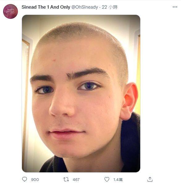 ▲辛妮歐康諾17歲兒子輕生亡。（圖／翻攝辛妮歐康諾推特）