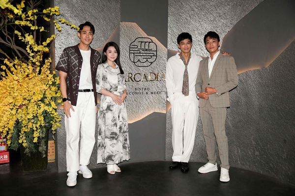 ▲三立八點台劇《願望》演員華千涵、鄒承恩、楚翔及李家慶出席媒體茶敘。（圖／三立提供）