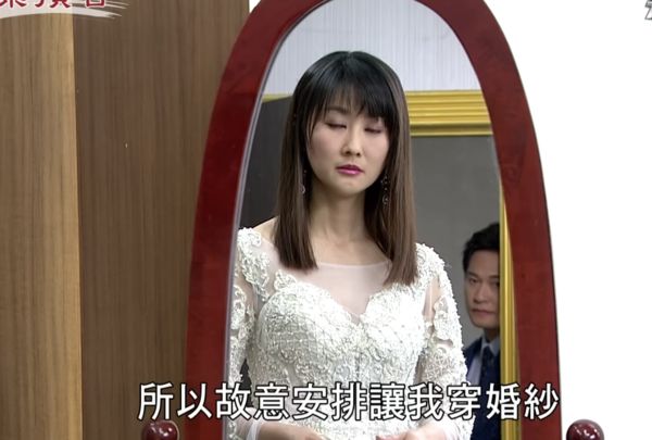 ▲▼陳珮騏為戲穿過很多次婚紗 。(圖/翻攝自陳珮騏臉書/YouTube/三立台劇)