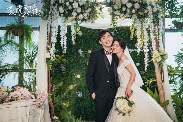 ▲▼ 陳語安在《愛情發生在三天後》開心結婚。 。(圖/時創影業)