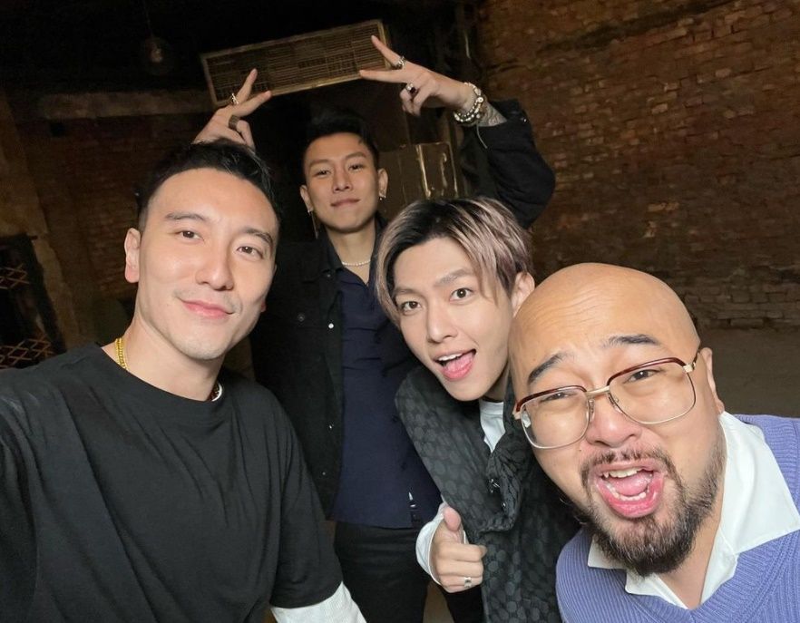 ▲驚天動地高顏值！炎亞綸、王陽明合體「嘲笑瘦子」　11分反諷片笑瘋網。（圖／翻攝自Instagram／sunnyboyyy）
