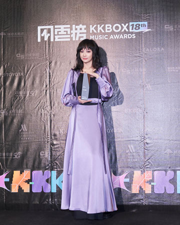 ▲第18屆KKBOX風雲榜Faye詹雯婷。(圖/KKBOX提供)