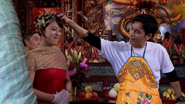 ▲▼ Gino演太子爺乩身 。(圖/三立提供)