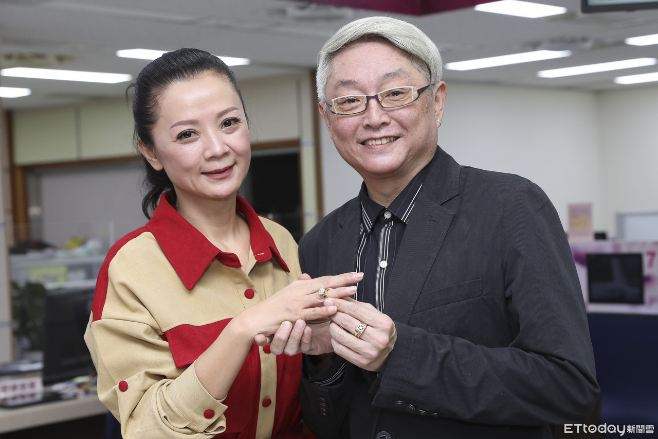 ▲▼高欣欣李國超登記結婚。（圖／記者黃克翔攝）