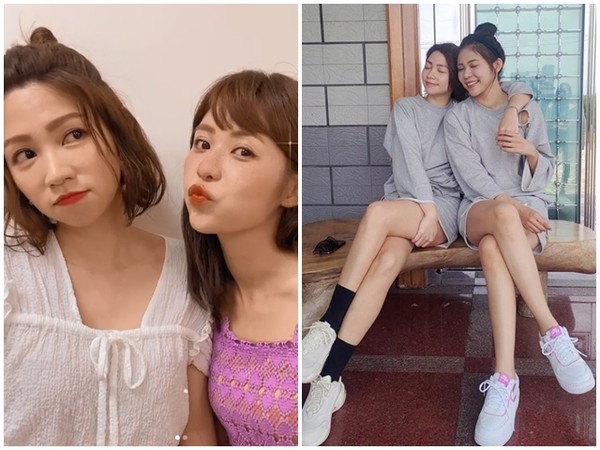▲▼曾智希林萱瑜。（圖／翻攝自Instagram／kininii）