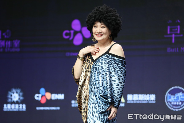 ▲比莉出席國際影集《媽，別鬧了！》記者會。（圖／記者林敬旻攝）