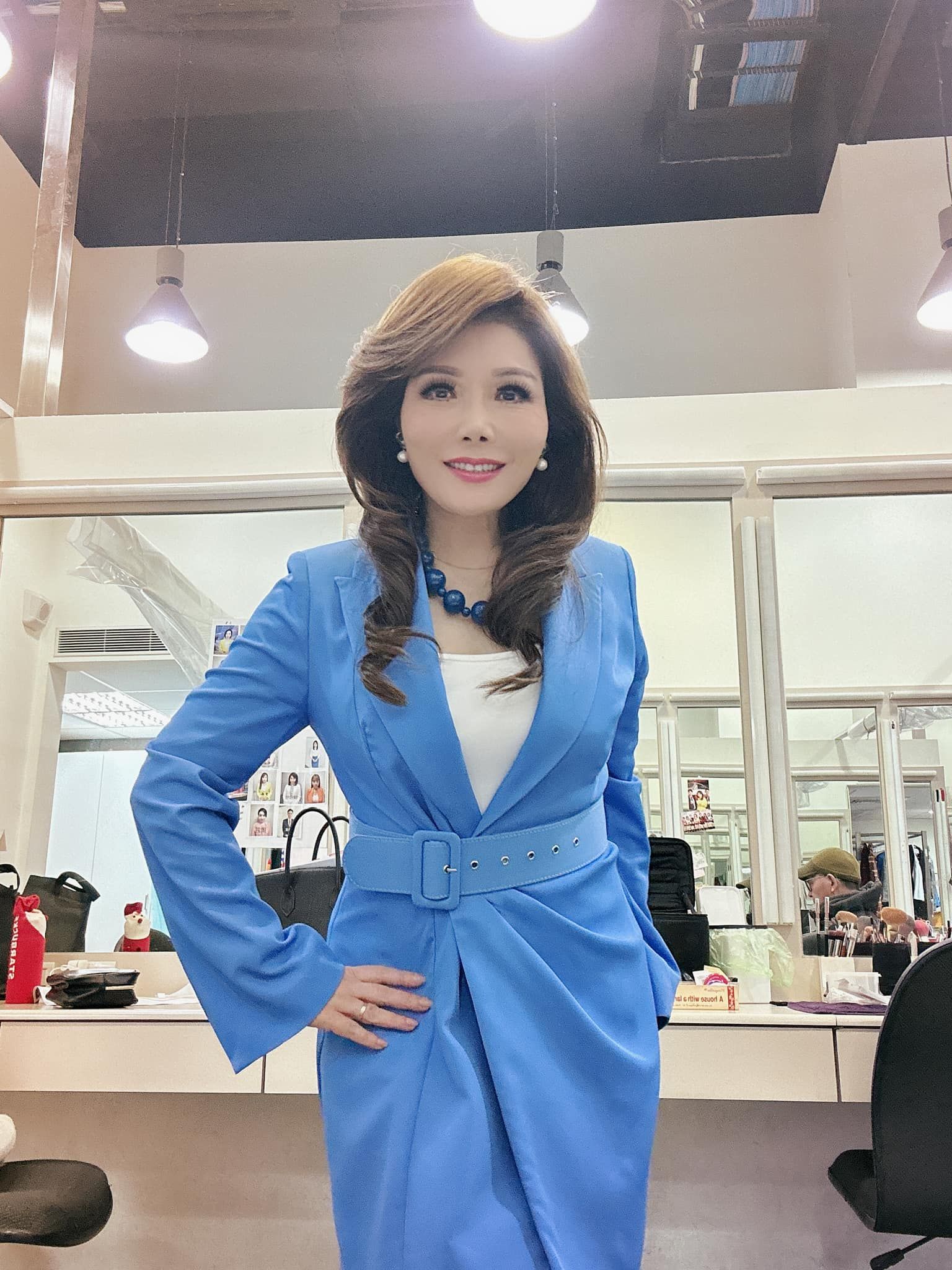 ▲張雅琴做為角色原型,回應肯定林心如表現。(圖/翻攝自Facebook/張雅琴主播)