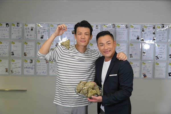 ▲▼江宏恩、陳志強慶端午             。（圖／三立提供）