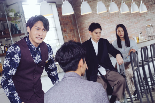 ▲星光幫周定緯《墜愛》人氣推爆，職責就是守護老闆宋柏緯。（圖／歐銻銻娛樂提供）