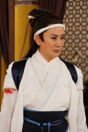 ▲陳亞蘭《忠孝節義》飾演的趙朔第十集就領便當。（圖／麗生百合提供）