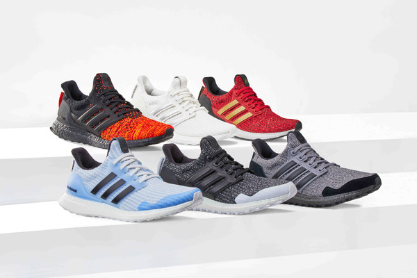 ▲adidas正式推出萬眾矚目的限量聯名鞋款:Ultraboost X《冰與火之歌:權力遊戲》系列。(圖/品牌提供)