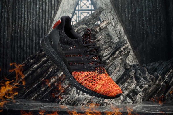▲adidas正式推出萬眾矚目的限量聯名鞋款:Ultraboost X《冰與火之歌:權力遊戲》系列。(圖/品牌提供)