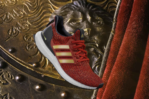 ▲adidas正式推出萬眾矚目的限量聯名鞋款:Ultraboost X《冰與火之歌:權力遊戲》系列。(圖/品牌提供)