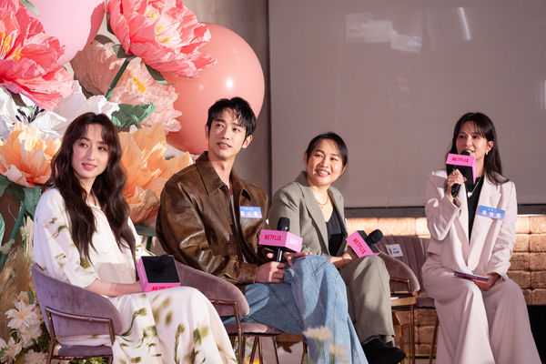 ▲台劇《童話故事下集》柯佳嬿、劉以豪、編導李念修。(圖/Netflix提供)