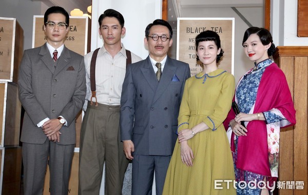 ▲▼郭子乾、溫昇豪、連俞涵、薛仕凌、李杏《茶金歲月》開鏡記者會。(圖/記者屠惠剛攝) ▲▼郭子乾、溫昇豪、連俞涵、薛仕凌、李杏《茶金歲月》開鏡記者會。(圖/記者屠惠剛攝)