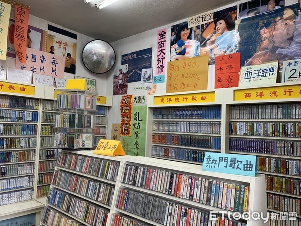 ▲▼ 天橋上的魔術師重建中華商場，佳佳唱片行無償授權：希望記憶繼續在電視劇留存。（圖／記者林育綾攝）