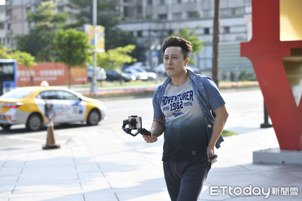 ▲新聞本科系出身的盧開朗說,在台灣當記者的時間雖然不長,但工作的緊湊度令他難忘。(圖/記者湯興漢攝)