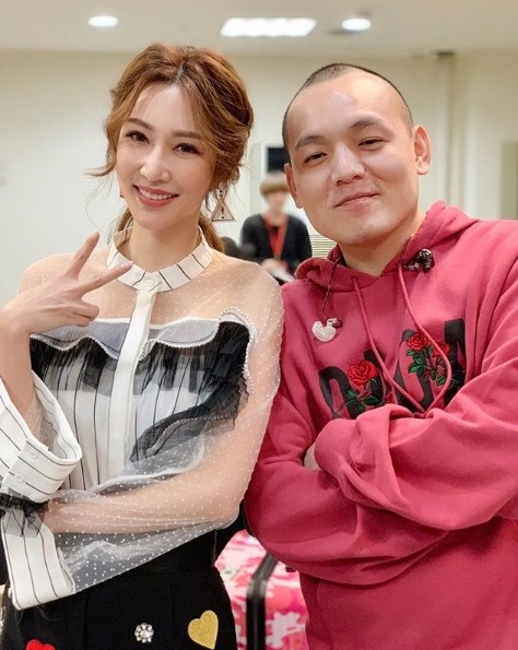 ▲春風合照曾莞婷。（圖／翻攝自IG／春風、曾莞婷）