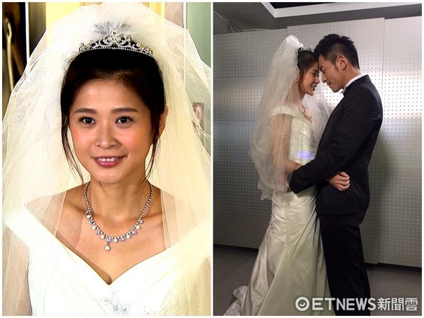 ▲李燕戲中和趙駿亞結婚。（圖／三立）