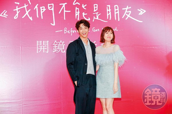 郭雪芙(右)與劉以豪合作偶像劇《我們不能是朋友》,戲約不斷。