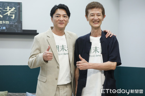 ▲《期末考》演員藍葦華、陳博正專訪。(圖/記者林敬旻攝) ▲《期末考》演員藍葦華、陳博正專訪。(圖/記者林敬旻攝)