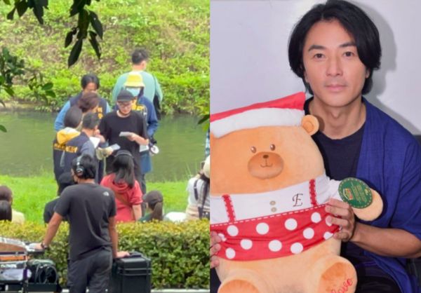 ▲鄭伊健拍戲 。(圖/讀者提供/翻攝自Instagram/)