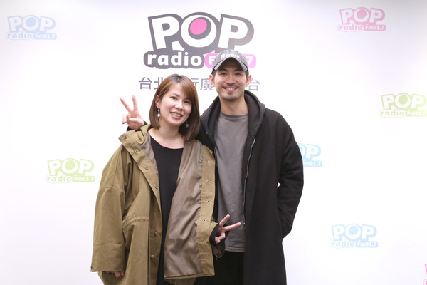 ▲▼林知秦,言明澔來到POP Radio《幕前幕後偷偷看》與主持人toto暢談拍攝花絮。（圖／POP Radio提供）