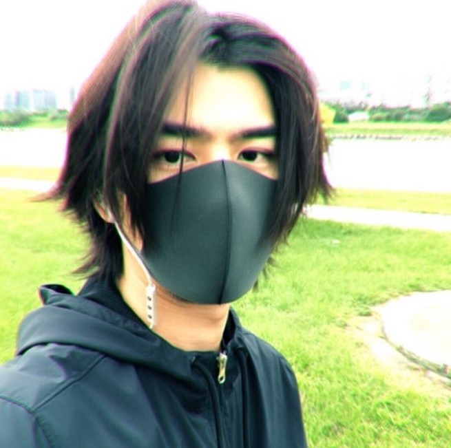 ▲陳柏霖河濱公園騎UBIKE。（圖／翻攝自Instagram／陳柏霖）